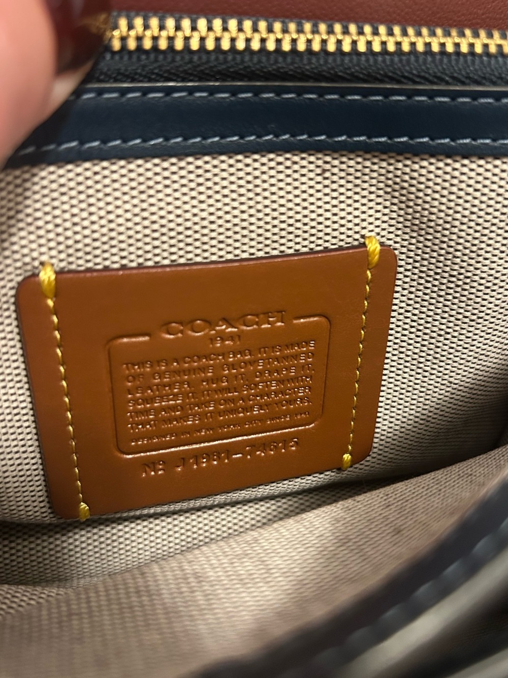 Coach Riley Top Handle - Picture 9 of 11